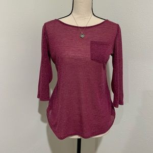 Mesh cut out back top